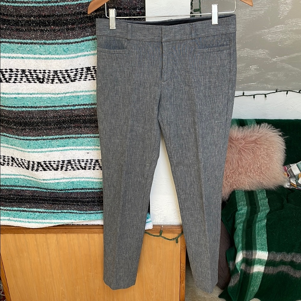 Banana Republic Sloan work pant heathered grey size 2